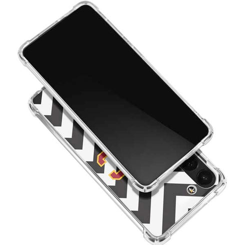 University of Southern California USC Chevron Galaxy S24 FE Clear Case
